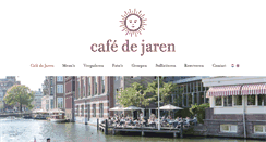 Desktop Screenshot of cafedejaren.nl