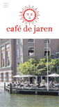 Mobile Screenshot of cafedejaren.nl